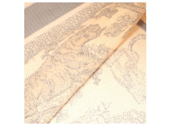 Christian Dior Medium Toile de Jouy Canvas Tote Bag Braun Roh - Ansicht 11