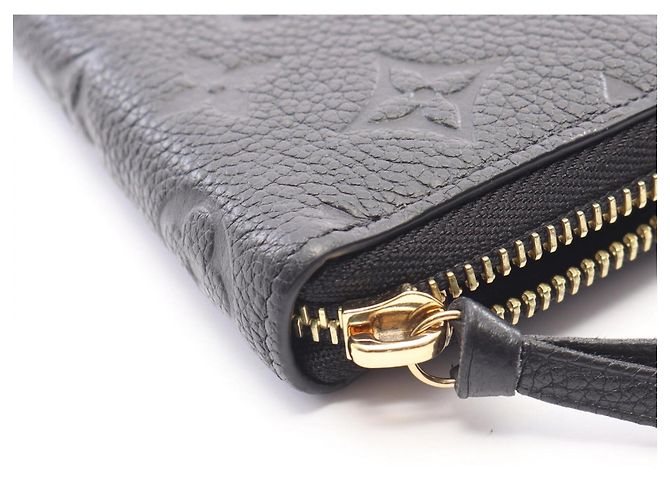 Louis Vuitton Portefeuille Clemence Long Wallet Negro Monograma - vista 5