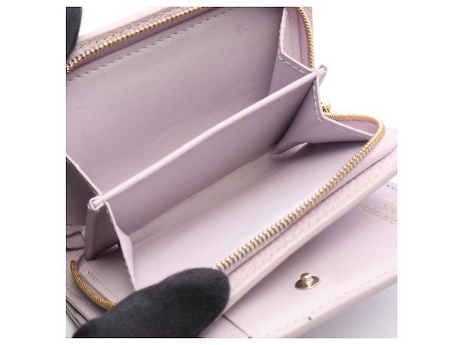 Louis Vuitton Portefeuille Claire Monogram Bi-fold Wallet Porpora Monogramma - vista 4