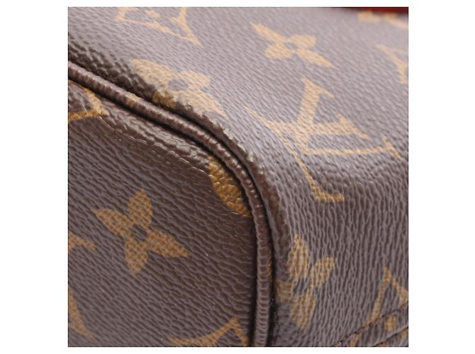 Louis Vuitton Neverfull BB 2-Way Handtasche Braun Monogramm - Ansicht 5