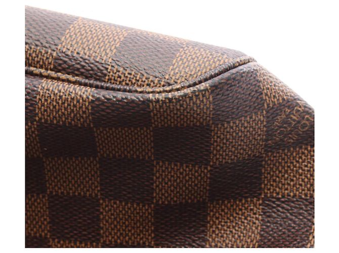 Borsa Tote Louis Vuitton Neverfull PM Marrone Damier ebene - vista 6