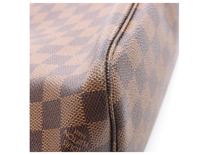 Borsa Tote Louis Vuitton Neverfull PM Marrone Damier ebene - vista 7