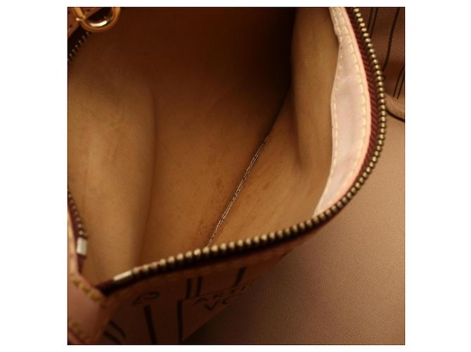 Borsa Tote Louis Vuitton Neverfull PM Monogram Marrone Monogramma - vista 7