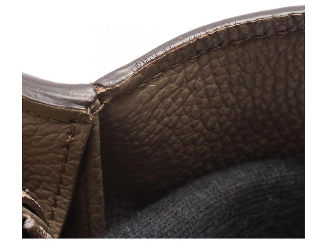 Louis Vuitton Portefeuille Sarah Tourterelle Crème Bi-fold Long Wallet Beige Crudo Monogramma - vista 6
