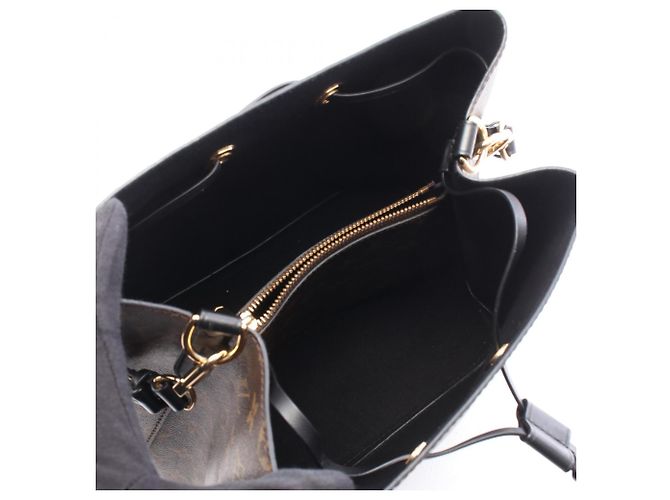 Néonoé Bolso de hombro Louis Vuitton NeoNoe Castaño Negro Monograma - vista 3