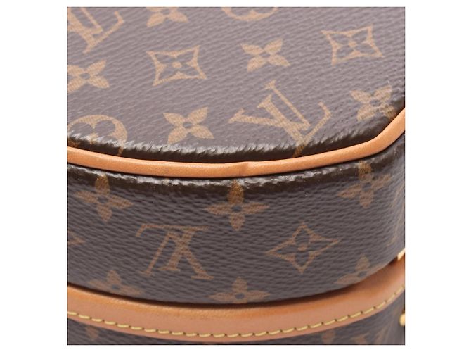 Borsa Louis Vuitton Petite Boite Chapeau Marrone Monogramma - vista 7