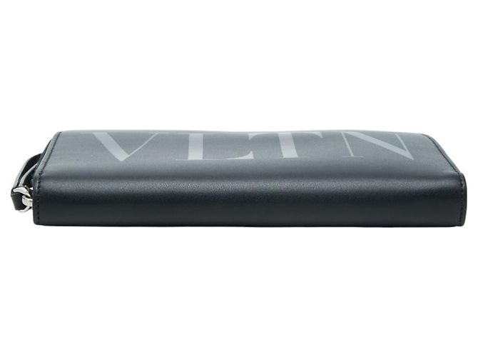 Cartera larga Valentino de piel negra Negro - vista 3