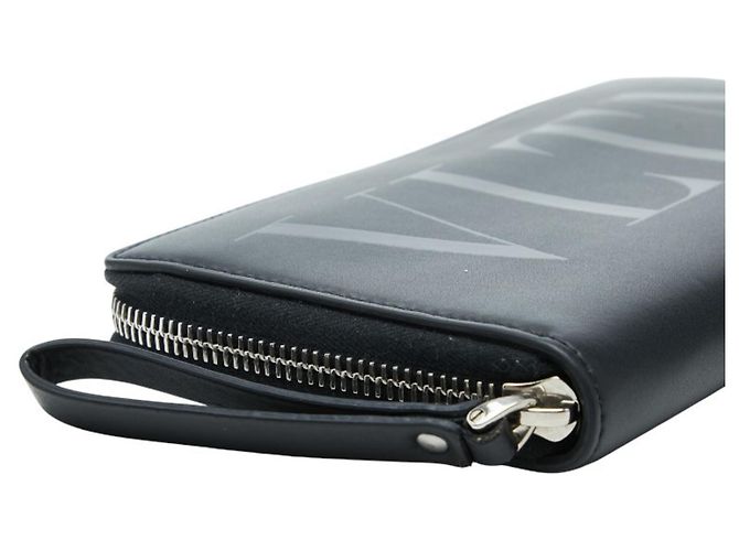 Cartera larga Valentino de piel negra Negro - vista 5