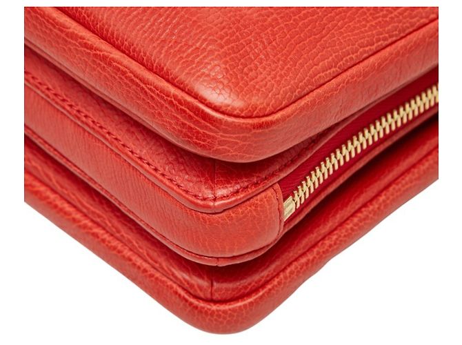 Borsa a tracolla e Tote Chloé Lucy Chain Rosso - vista 6