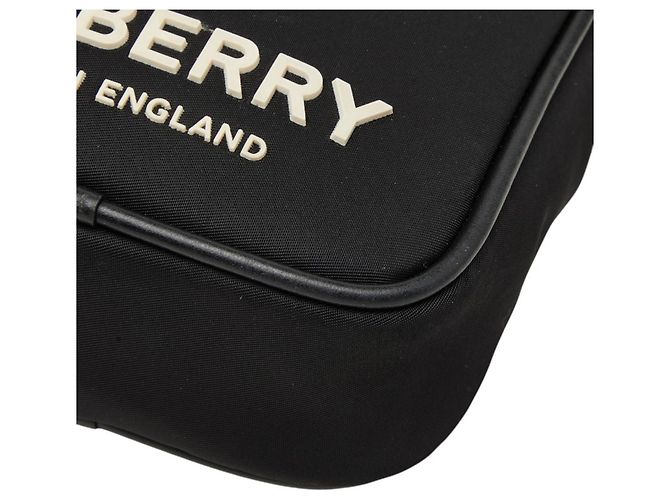 Borsa a tracolla Burberry Logo Paddy Nero - vista 4