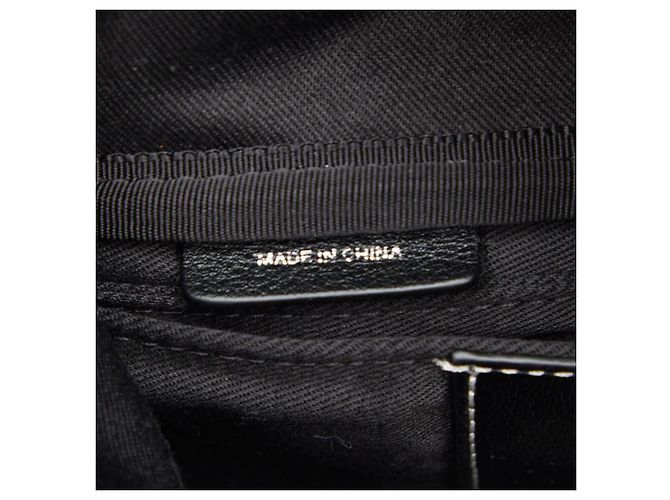 Zaino Burberry Nova Check in pelle marrone - vista 11