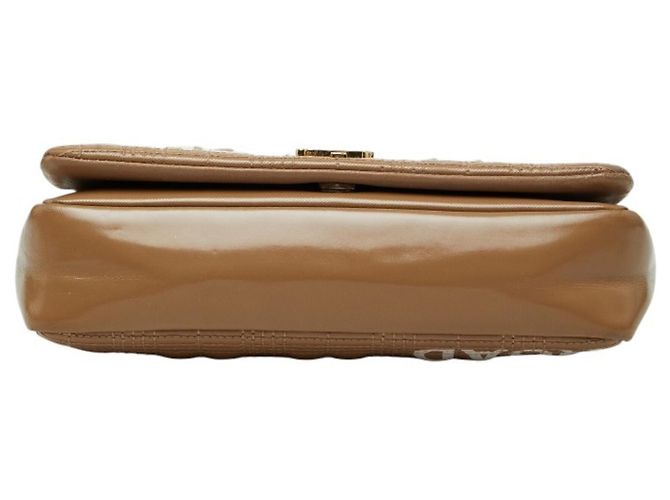 Borsa a tracolla matelassé con catena Burberry TB Small Laura Beige - vista 3