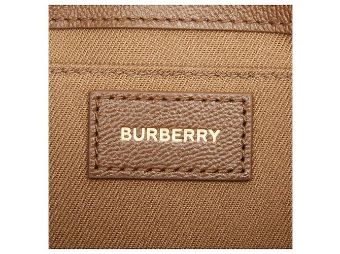 Borsa a tracolla Burberry Nova Check Marrone Multicolore - vista 9