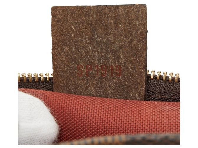 Beauty case Louis Vuitton Damier Marrone - vista 11
