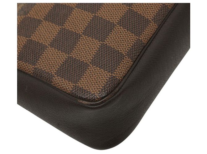 Beauty case Louis Vuitton Damier Marrone - vista 7