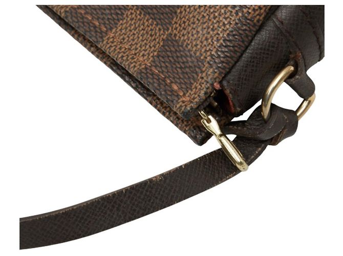 Beauty case Louis Vuitton Damier Marrone - vista 9