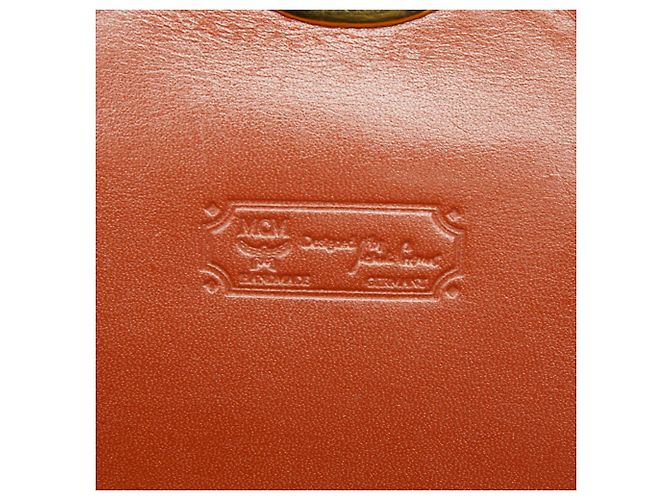 MCM Visetos Logogram Crossbody Shoulder Bag Braun - Ansicht 8