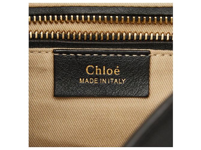 Zaino e Borsa a Tracolla Chloé Chloe Faye Nero - vista 10