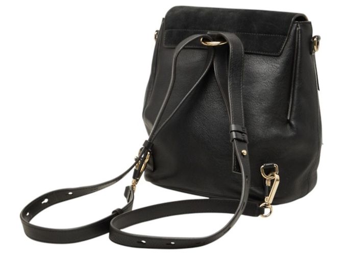 Zaino e Borsa a Tracolla Chloé Chloe Faye Nero - vista 2