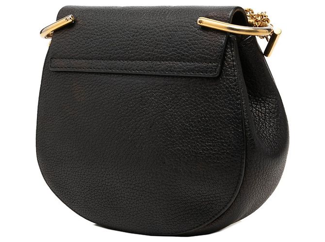 Borsa a tracolla con catena Chloé Drew Nero - vista 2