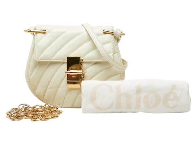 Borsa a tracolla Chloé Drew Bijou Crudo - vista 11