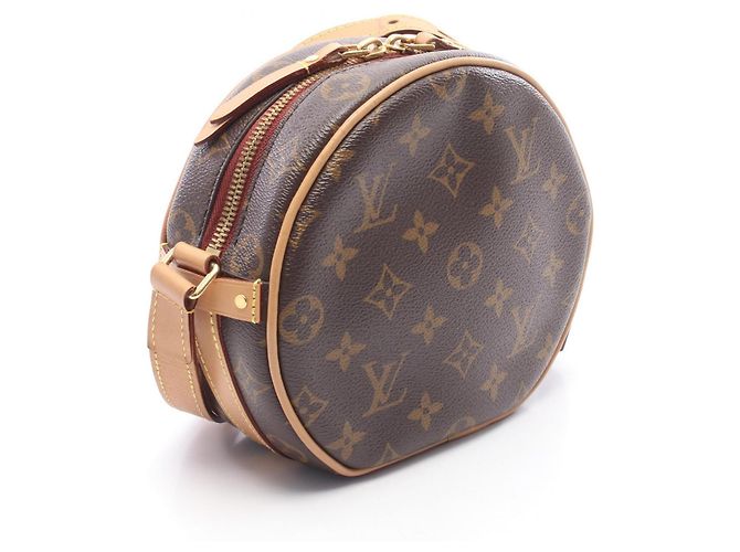 Borsa Louis Vuitton Boite Chapeau Souple PM Marrone Monogramma - vista 2