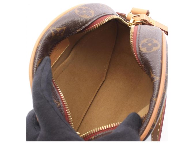 Borsa Louis Vuitton Boite Chapeau Souple PM Marrone Monogramma - vista 3