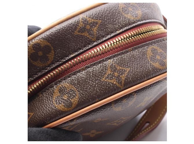 Borsa Louis Vuitton Boite Chapeau Souple PM Marrone Monogramma - vista 7