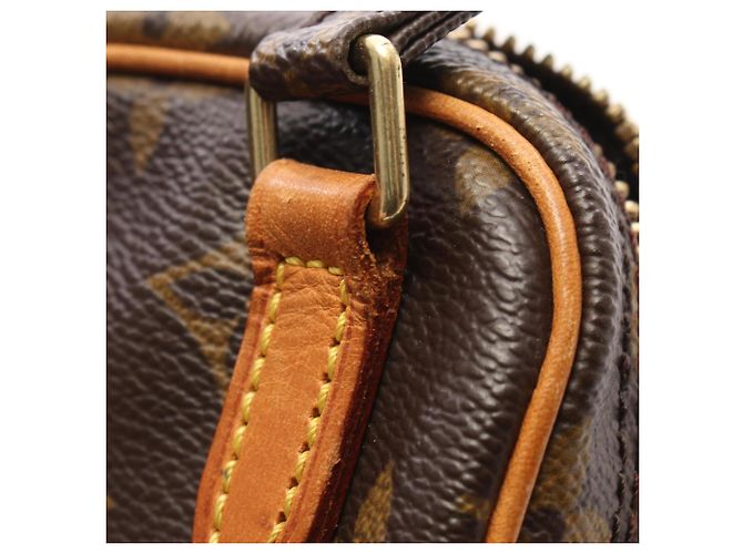 Borsa a tracolla Louis Vuitton Marly Bandoulière Marrone Monogramma - vista 10