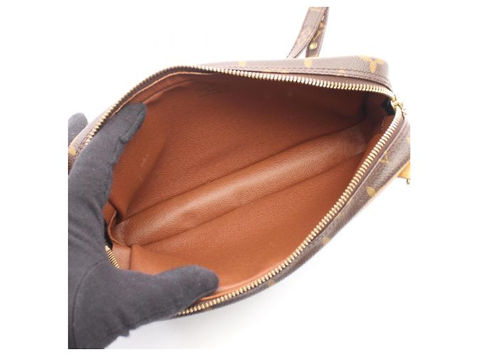 Borsa a tracolla Louis Vuitton Marly Bandoulière Marrone Monogramma - vista 3