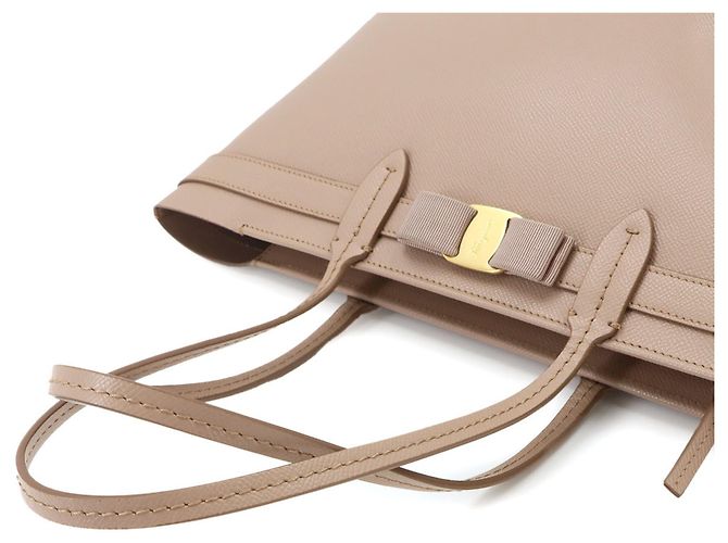 Borsa Tote Salvatore Ferragamo Vara Ribbon Rosa - vista 6