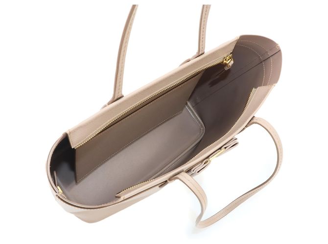 Borsa Tote Salvatore Ferragamo Vara Ribbon Rosa - vista 7