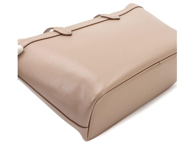 Borsa Tote Salvatore Ferragamo Vara Ribbon Rosa - vista 9