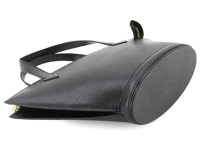 Louis Vuitton Epi Saint Jacques Handtasche Schwarz - Ansicht 4