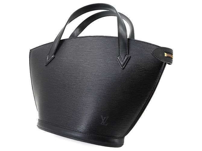 Louis Vuitton Epi Saint Jacques Handtasche Schwarz - Ansicht 9