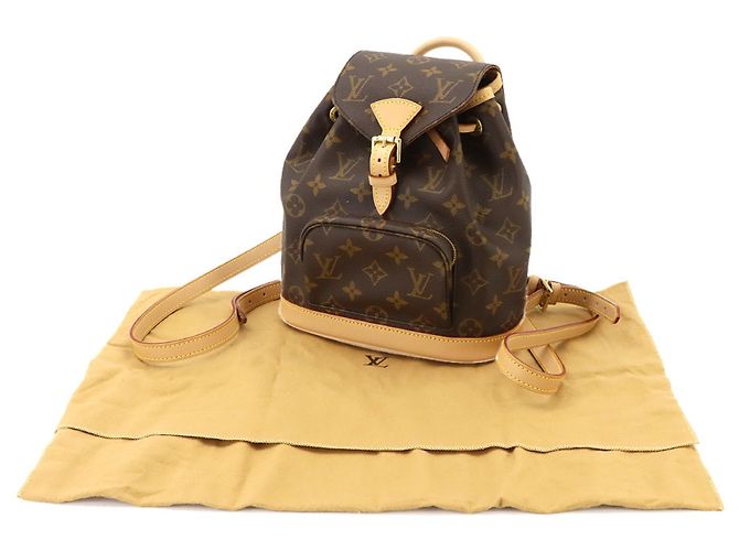 Louis Vuitton Mini Montsouris Monogram Backpack Brown - view 2