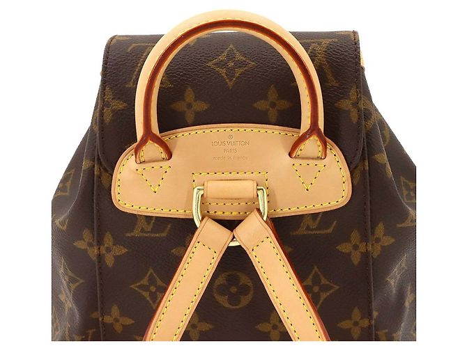 Louis Vuitton Mini Montsouris Monogram Backpack Brown - view 7