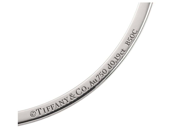 Autre Marque Collana Tiffany & Co. T Smile con diamanti D'oro - vista 4