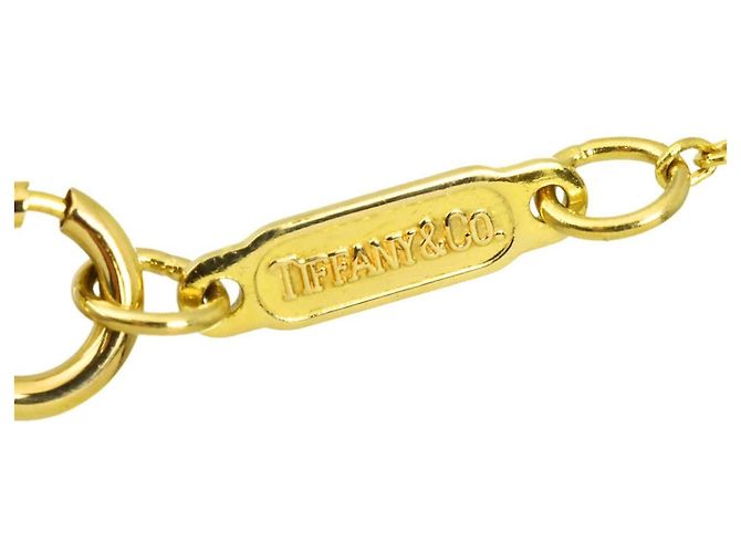 Autre Marque Collana Tiffany & Co. in oro giallo 18K e diamanti D'oro - vista 4