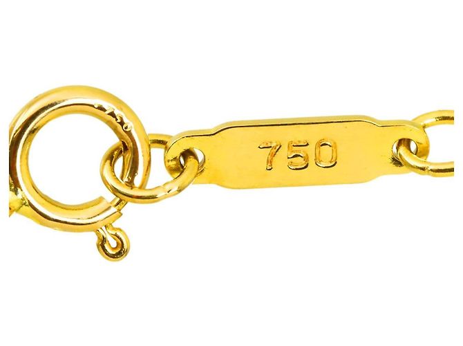 Autre Marque Collana Tiffany & Co. in oro giallo 18K e diamanti D'oro - vista 5