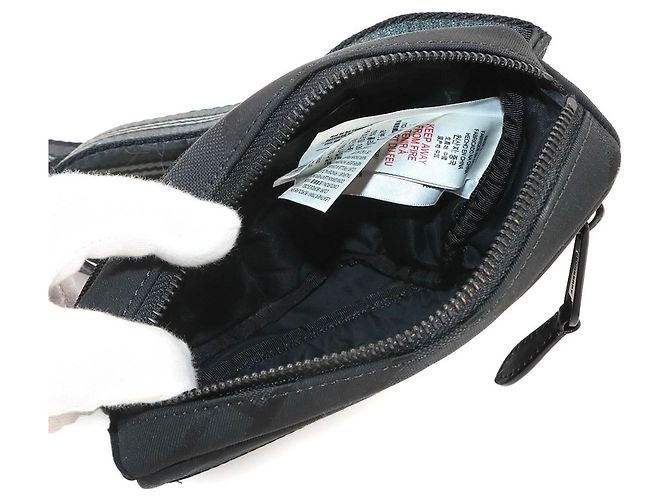 Sac Bandoulière Burberry Noir Polyester - vue 6