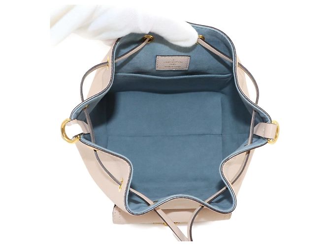 Louis Vuitton Lock Me Bucket Handtasche Grau - Ansicht 6