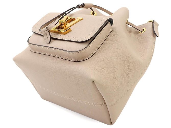 Louis Vuitton Lock Me Bucket Handtasche Grau - Ansicht 8