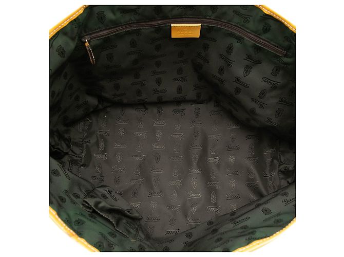 Borsa Tote Gucci Jolie in tela GG beige e Web - vista 4