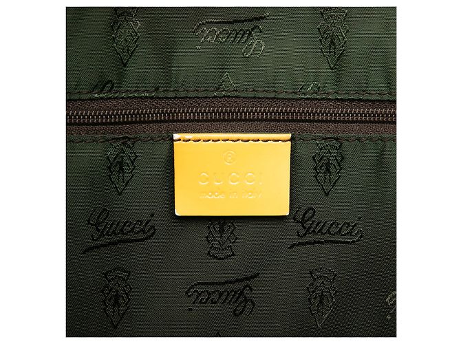 Borsa Tote Gucci Jolie in tela GG beige e Web - vista 5