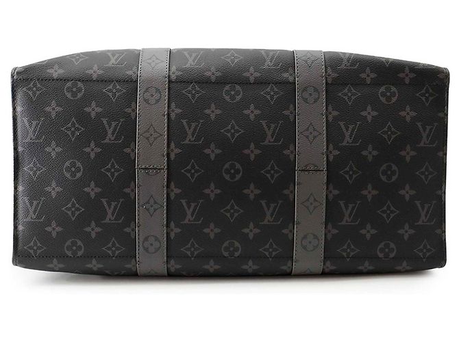 Louis Vuitton Black Monogram Eclipse Cabas Zippe GM Nero - vista 3