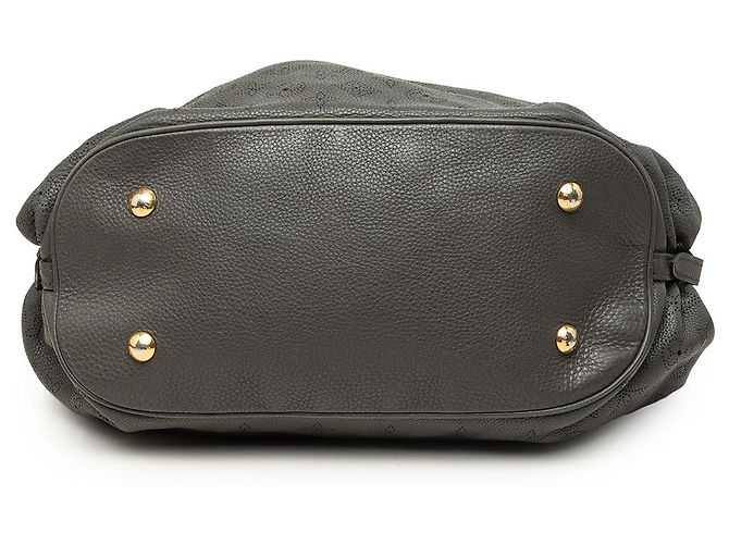 Louis Vuitton Gray Monogram Mahina L Marrom Cinza antracite - vista 3
