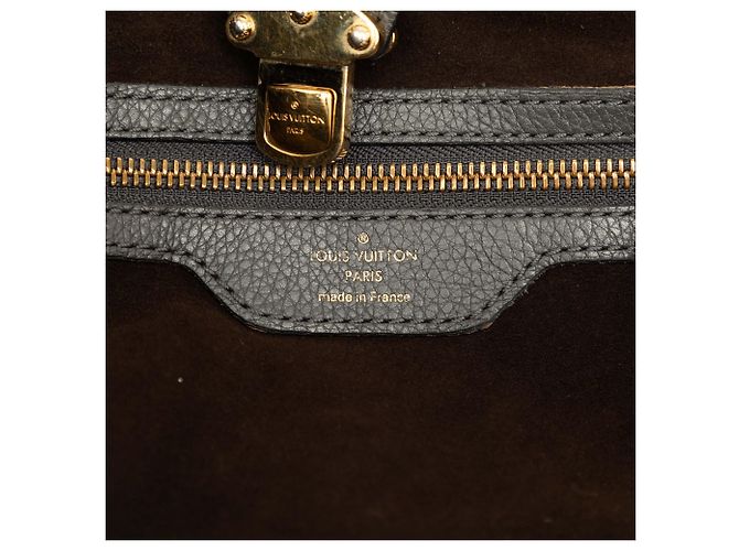 Louis Vuitton Gray Monogram Mahina L Marrom Cinza antracite - vista 5