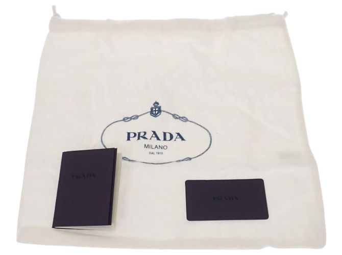 Prada Orange Vitello Daino Soft Crossbody Arancione - vista 16