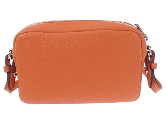 Prada Orange Vitello Daino Soft Crossbody Arancione - vista 2